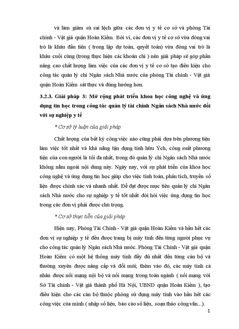 image for page Tăng cường quản lý chi Ngân sách Nhà nước với yêu cầu xã hội hoá các hoạt động y tế trên địa bàn quận Hoàn Kiếm 1