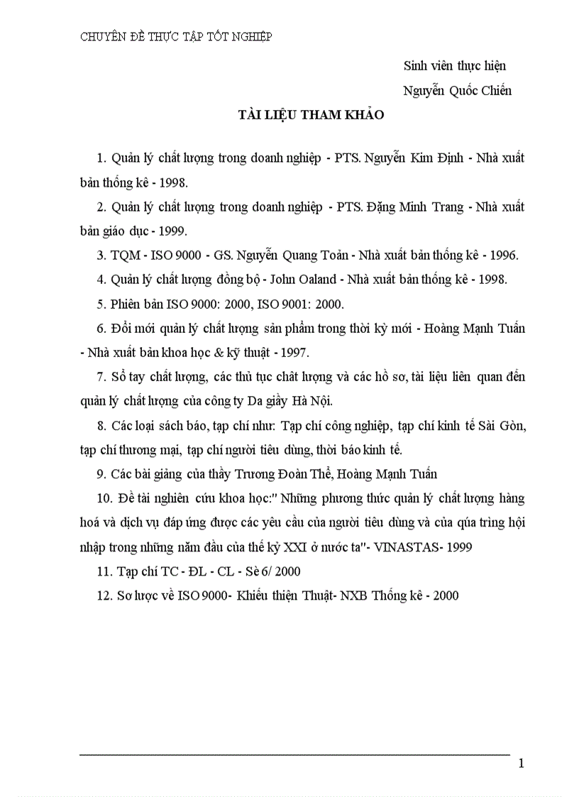 image for page Áp dụng hệ thống quản lý chất lượng theo bộ tiêu chuẩn ISO 9000 tại công ty CNHH thương mại Đại Đồng 1