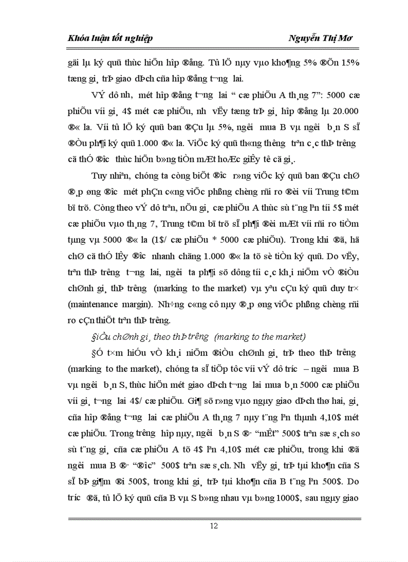image for page Một số công cụ chứng khoán phái sinh và khả năng áp dụng thị trường chứng khoán phái sinh ở Việt Nam