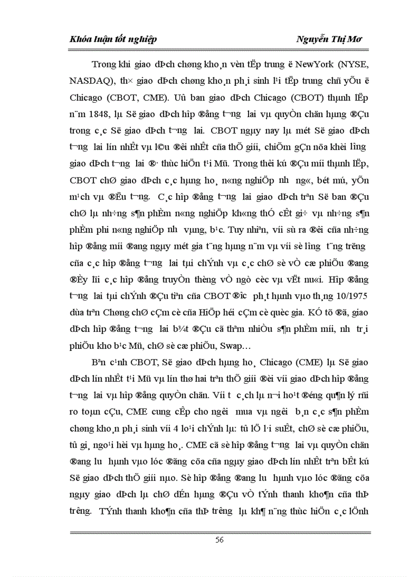 image for page Một số công cụ chứng khoán phái sinh và khả năng áp dụng thị trường chứng khoán phái sinh ở Việt Nam