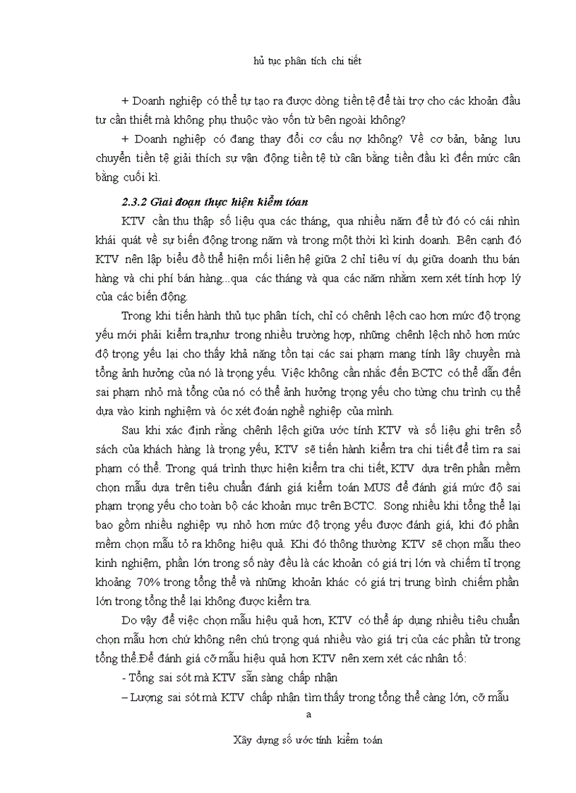 image for page Vận dụng thủ tục phân tích trong kiểm toán báo cáo tài chính do Công ty TNHH Kiểm toán Mỹ chi nhánh Hà Nội thực hiện 1