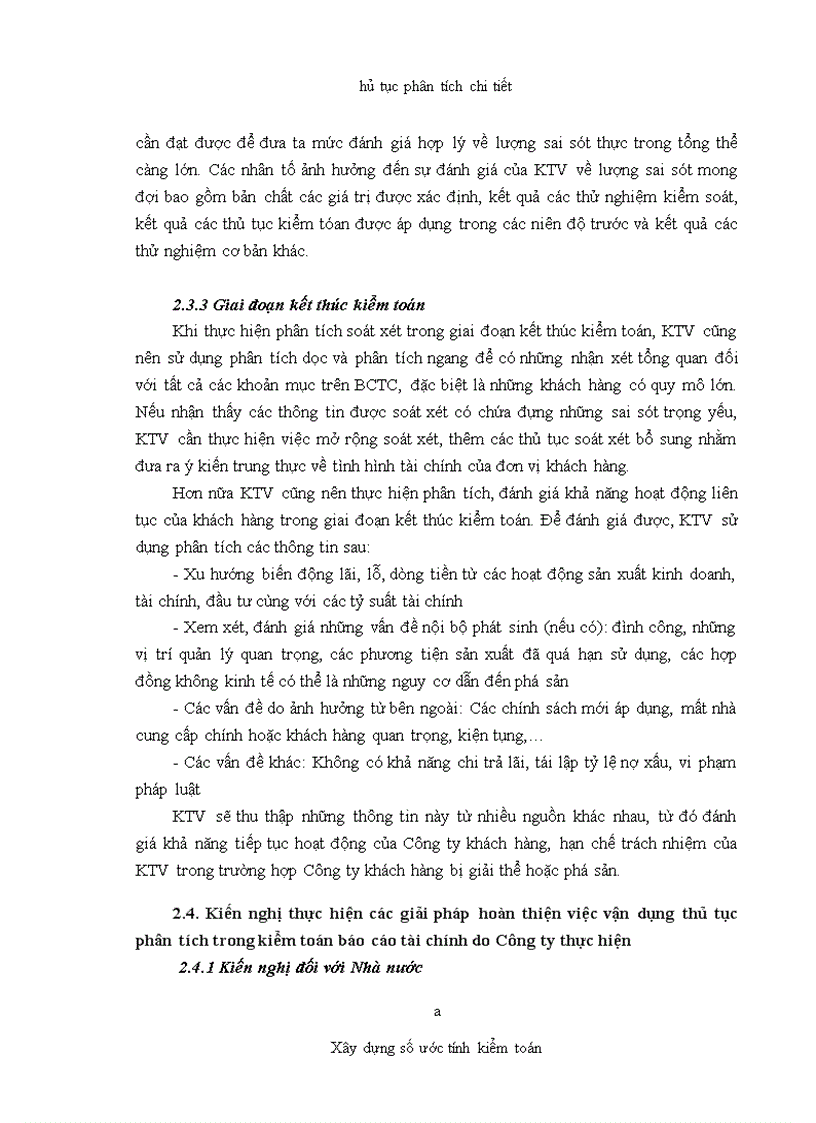 image for page Vận dụng thủ tục phân tích trong kiểm toán báo cáo tài chính do Công ty TNHH Kiểm toán Mỹ chi nhánh Hà Nội thực hiện 1