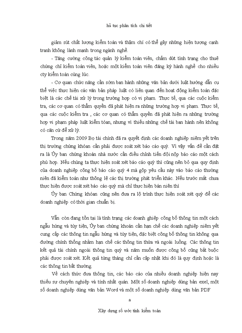 image for page Vận dụng thủ tục phân tích trong kiểm toán báo cáo tài chính do Công ty TNHH Kiểm toán Mỹ chi nhánh Hà Nội thực hiện 1