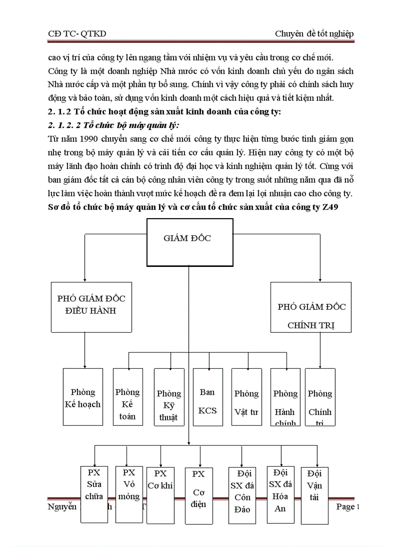 image for page Tình hình huy động và sử dụng vốn lưu động trong Công ty Z49