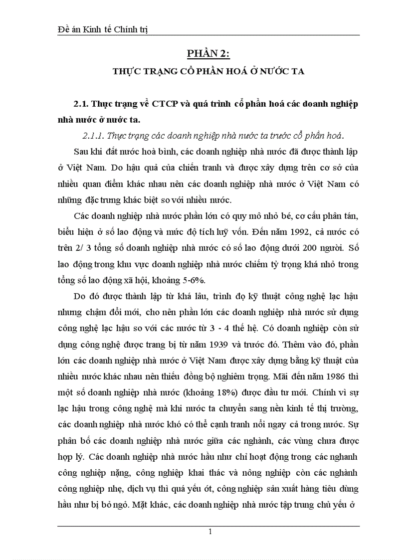 image for page thực trạng cổ phần hoá ở nước ta 1