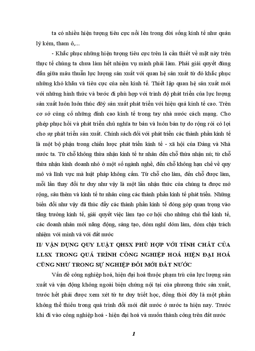 image for page Quy luật quan hệ sản xuất phù hợp với trình độ phát triển của lực lượng sản xuất và vận dụng vào sự nghiệp đổi mới ở nước ta hiện nay 1