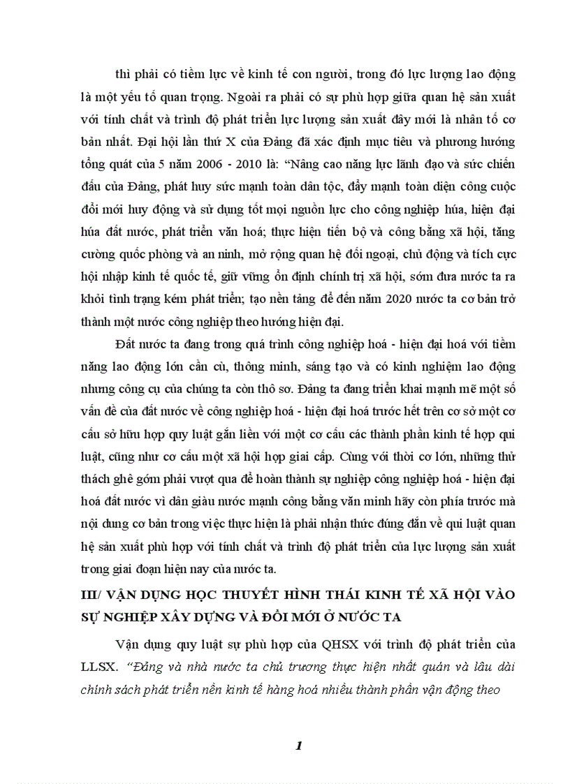 image for page Quy luật quan hệ sản xuất phù hợp với trình độ phát triển của lực lượng sản xuất và vận dụng vào sự nghiệp đổi mới ở nước ta hiện nay 1