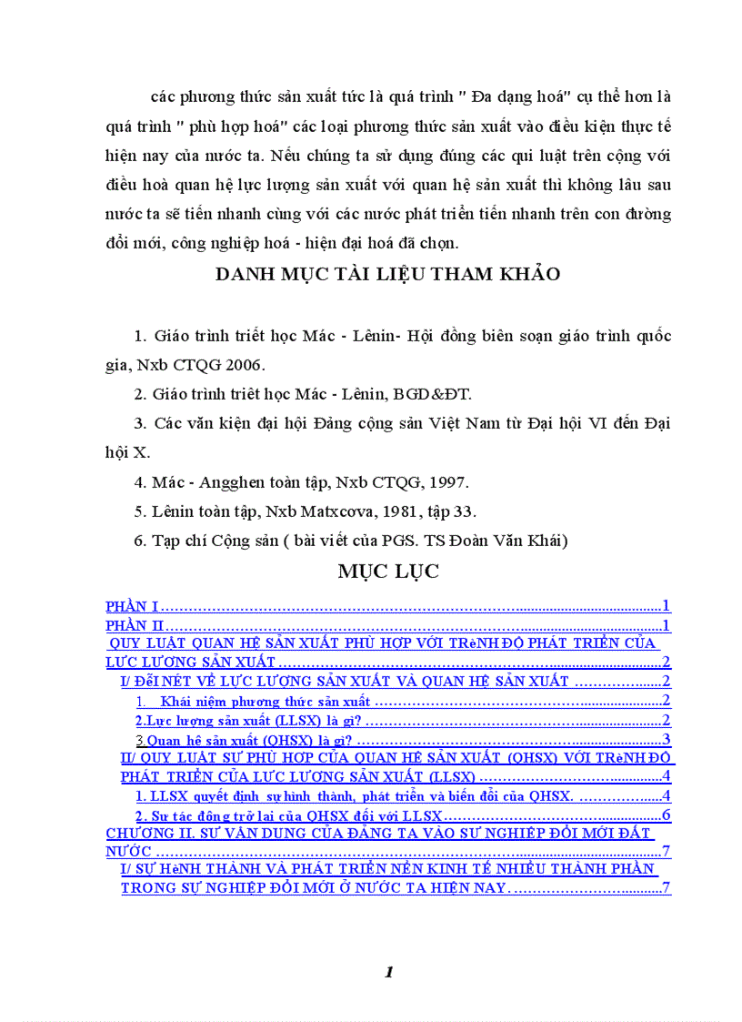 image for page Quy luật quan hệ sản xuất phù hợp với trình độ phát triển của lực lượng sản xuất và vận dụng vào sự nghiệp đổi mới ở nước ta hiện nay 1