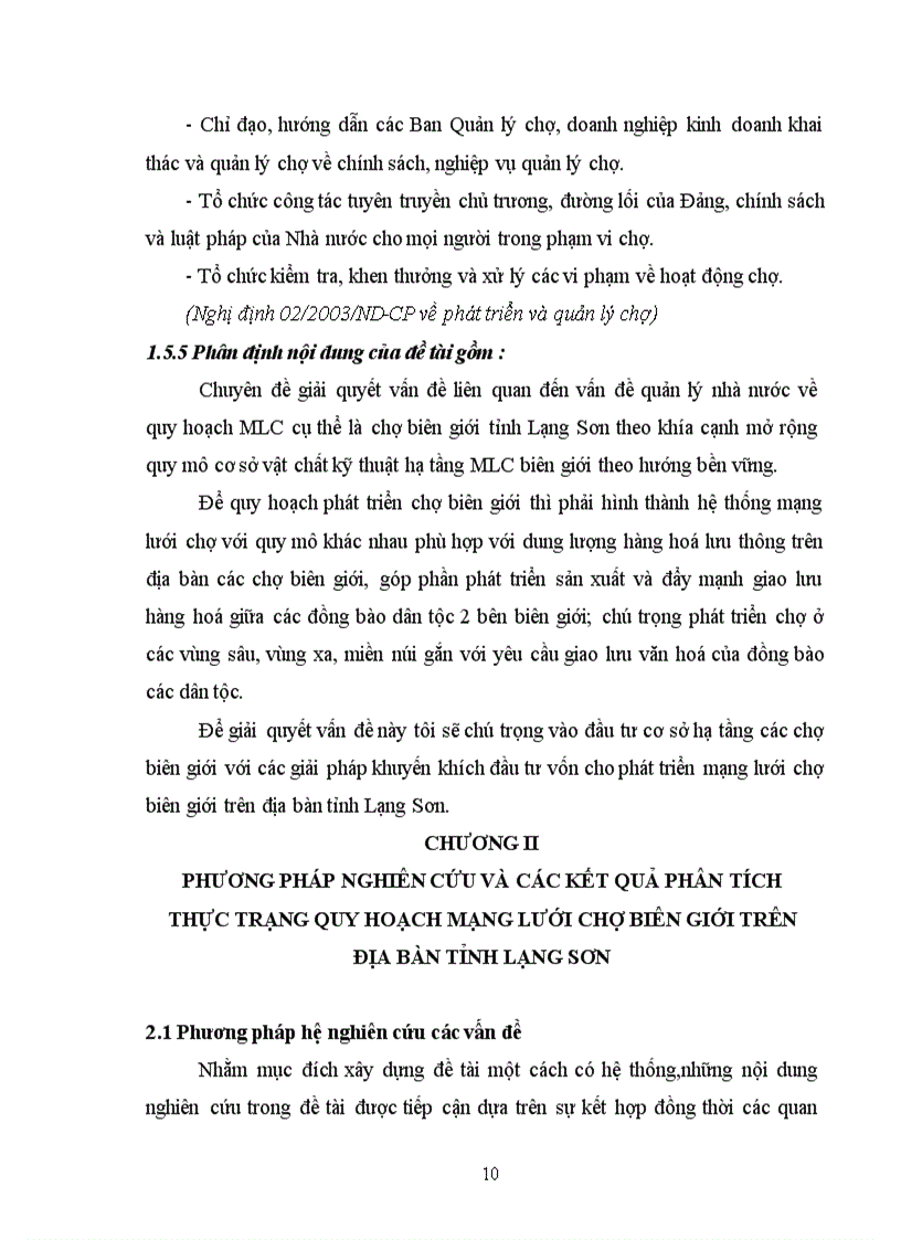image for page Giải pháp chính sách quản lý nhà nước về quy hoạch mạng lưới chợ biên giới trên địa bàn tỉnh Lạng Sơn 1