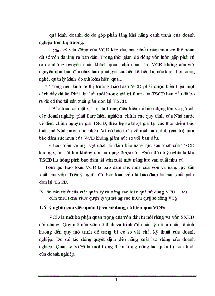 image for page Một số biện pháp quản lý vốn cố định nhằm nâng cao hiệu quả sử dụng vốn cố định tại Công ty in Công Đoàn 1