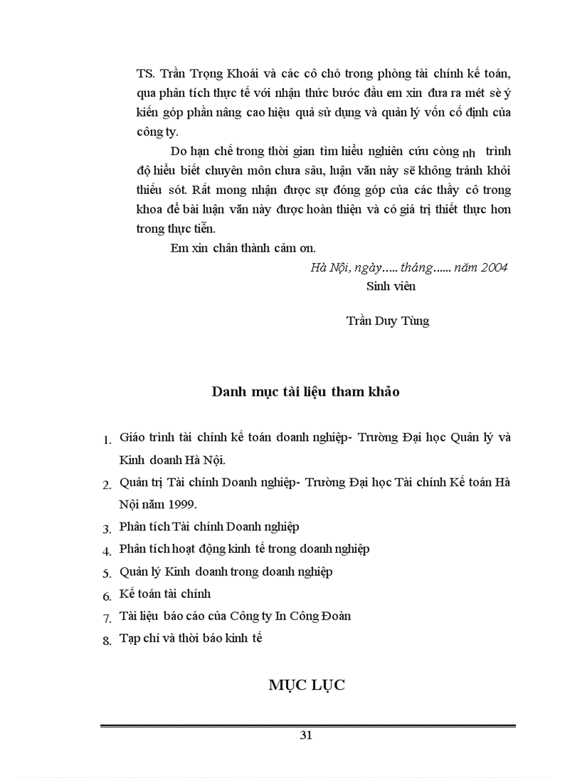 image for page Một số biện pháp quản lý vốn cố định nhằm nâng cao hiệu quả sử dụng vốn cố định tại Công ty in Công Đoàn 1