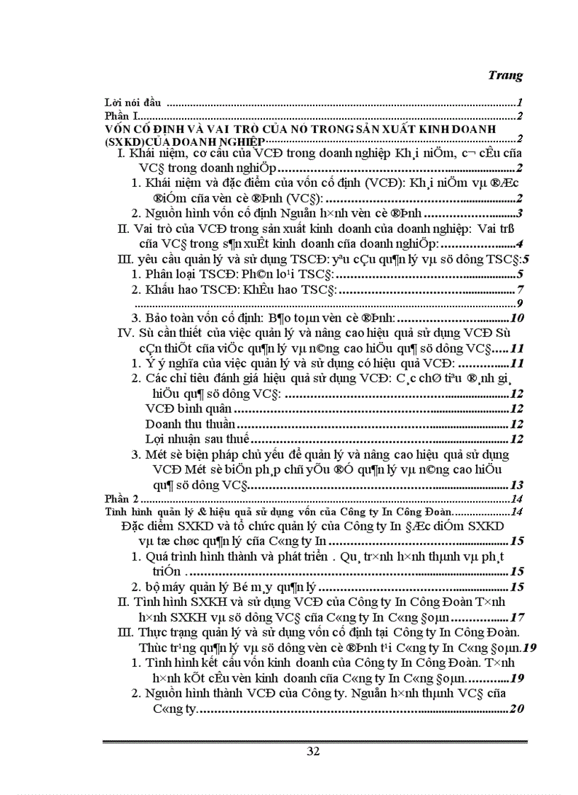 image for page Một số biện pháp quản lý vốn cố định nhằm nâng cao hiệu quả sử dụng vốn cố định tại Công ty in Công Đoàn 1