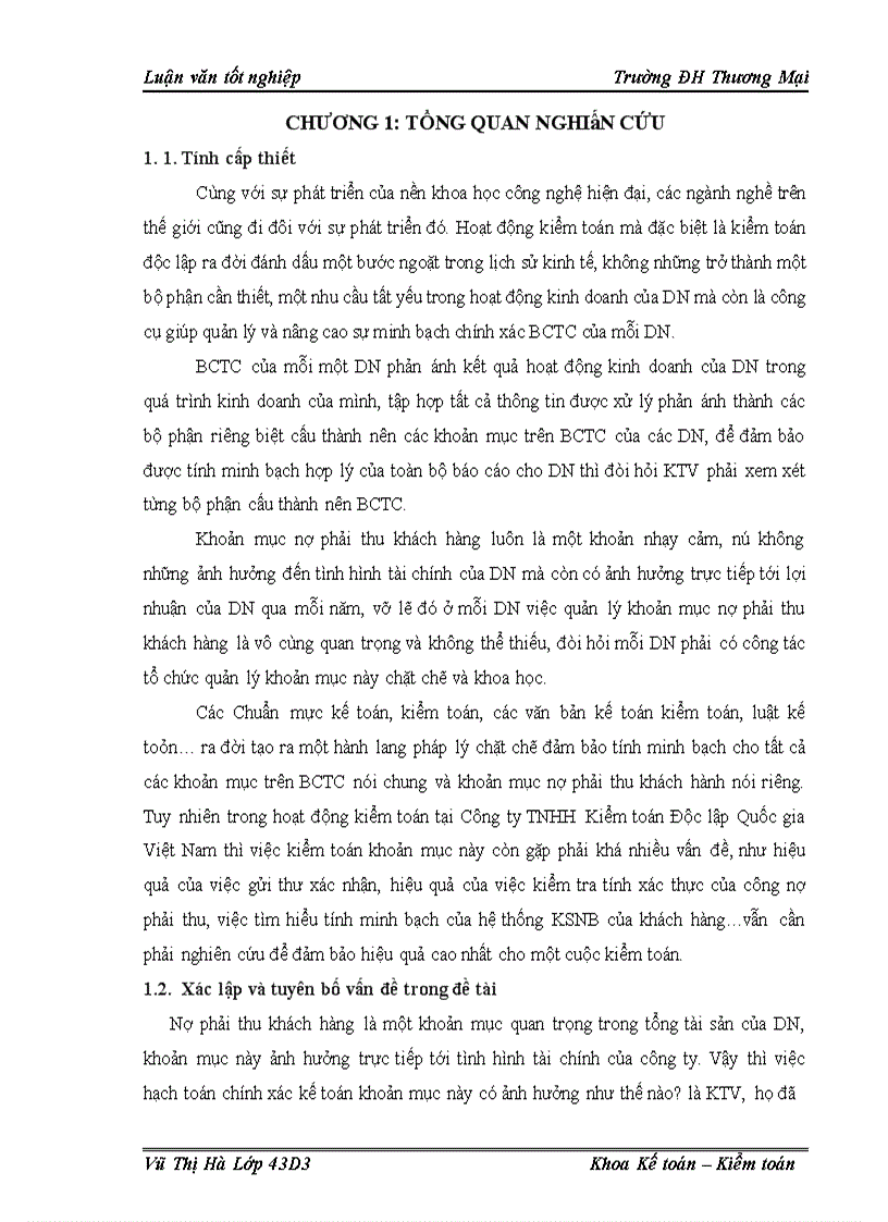 image for page Kiểm toán nợ phải thu khỏch hàng trong kiểm toỏn bỏo cỏo tài chớnh tại cụng ty TNHH kiểm toỏn độc lập quốc gia Việt Nam