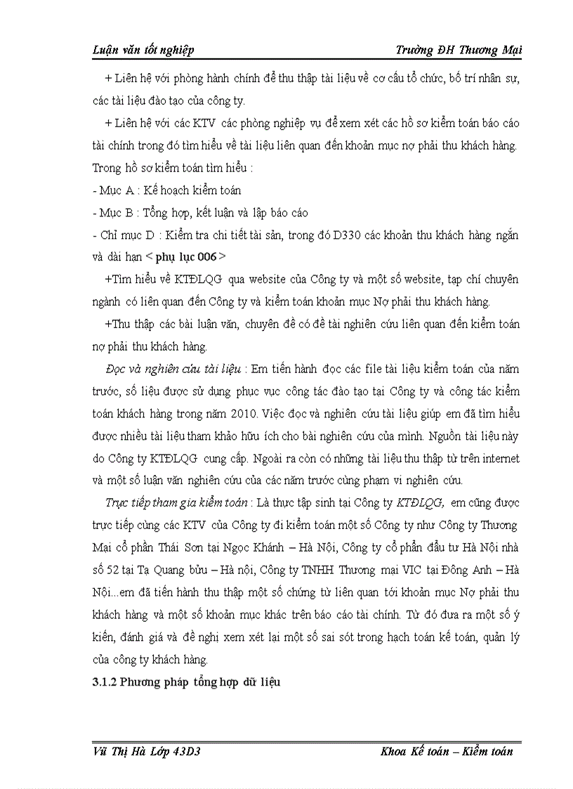 image for page Kiểm toán nợ phải thu khỏch hàng trong kiểm toỏn bỏo cỏo tài chớnh tại cụng ty TNHH kiểm toỏn độc lập quốc gia Việt Nam