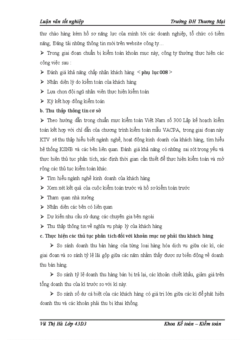 image for page Kiểm toán nợ phải thu khỏch hàng trong kiểm toỏn bỏo cỏo tài chớnh tại cụng ty TNHH kiểm toỏn độc lập quốc gia Việt Nam
