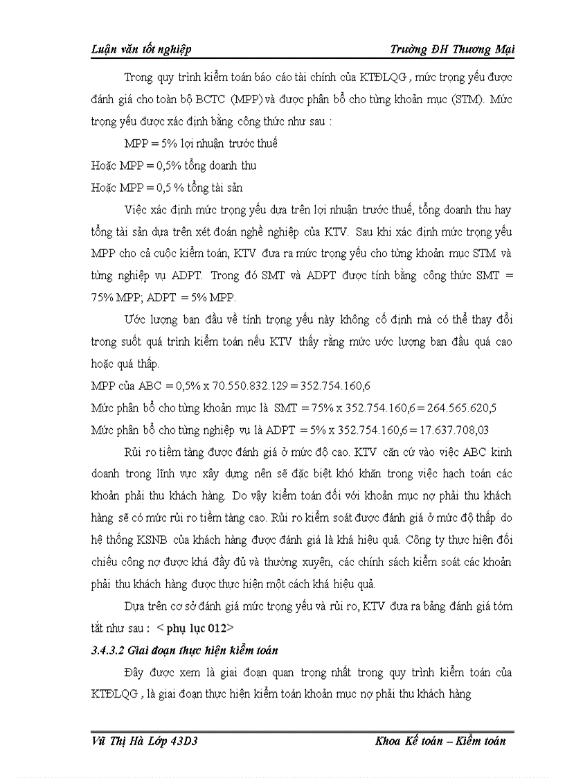 image for page Kiểm toán nợ phải thu khỏch hàng trong kiểm toỏn bỏo cỏo tài chớnh tại cụng ty TNHH kiểm toỏn độc lập quốc gia Việt Nam