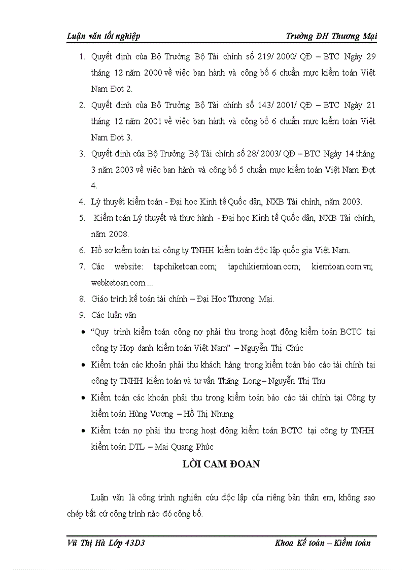 image for page Kiểm toán nợ phải thu khỏch hàng trong kiểm toỏn bỏo cỏo tài chớnh tại cụng ty TNHH kiểm toỏn độc lập quốc gia Việt Nam