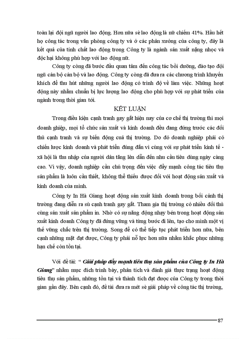 image for page Giải pháp đẩy mạnh tiêu thụ sản phẩm của Công ty In Hà giang 1