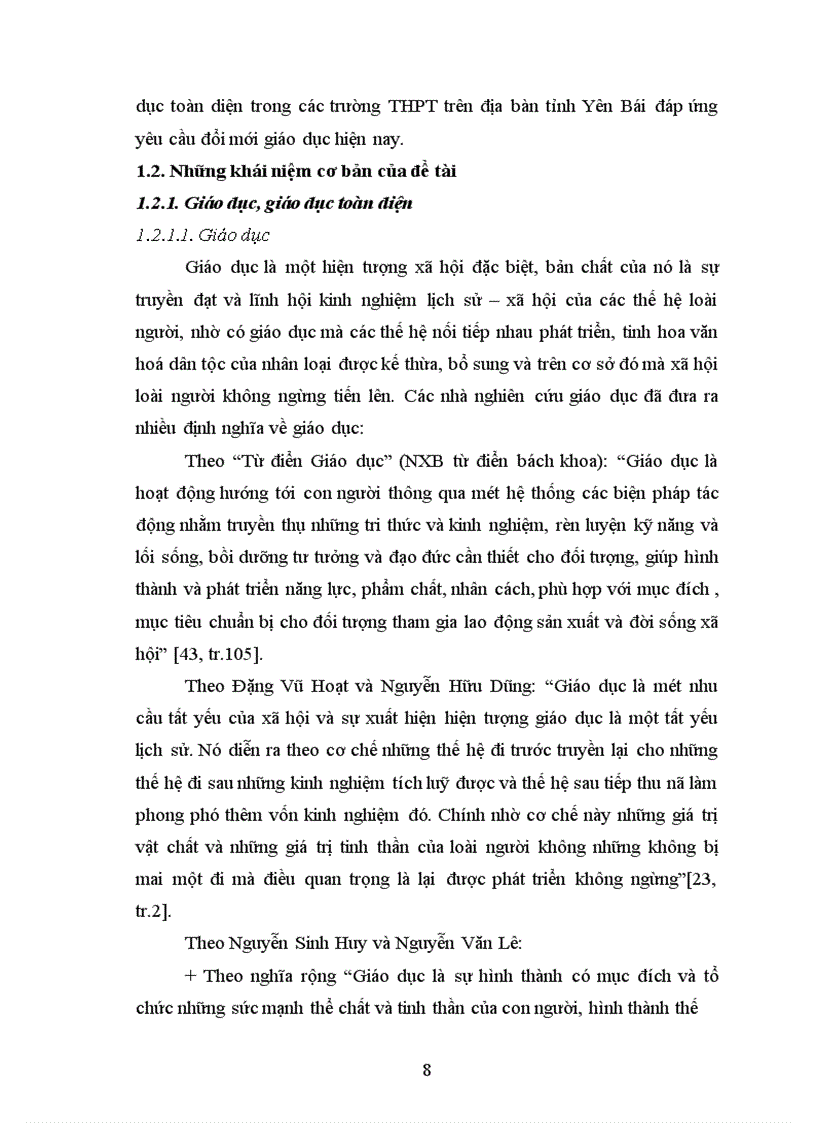 image for page Biện pháp quản lý công tác giáo viên chủ nhiệm lớp ở một số trường THPT tỉnh Yên Bái trong giai đoạn hiện nay 2006 2010