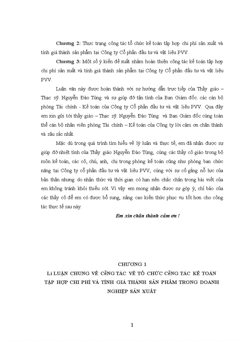 image for page Tổ chức công tác kế toán chi phí sản xuất và tính giá thành sản phẩm 1