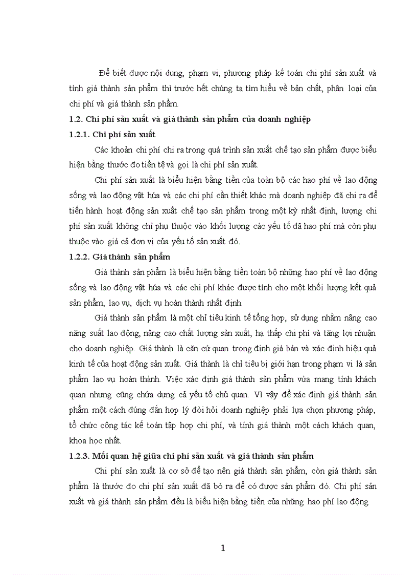 image for page Tổ chức công tác kế toán chi phí sản xuất và tính giá thành sản phẩm 1