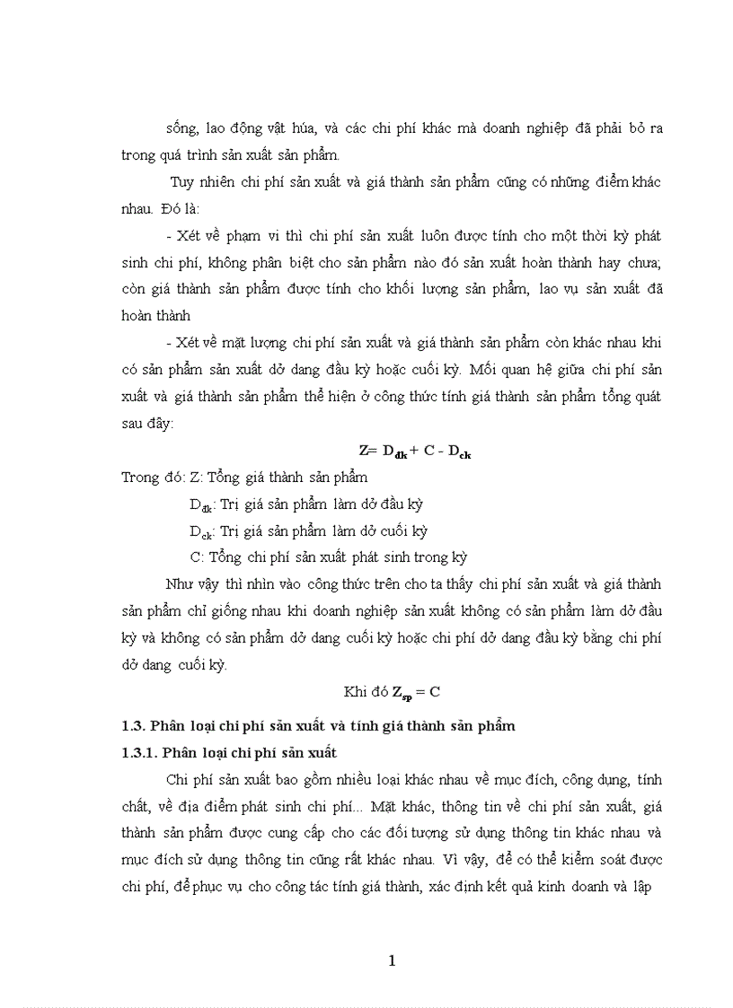 image for page Tổ chức công tác kế toán chi phí sản xuất và tính giá thành sản phẩm 1
