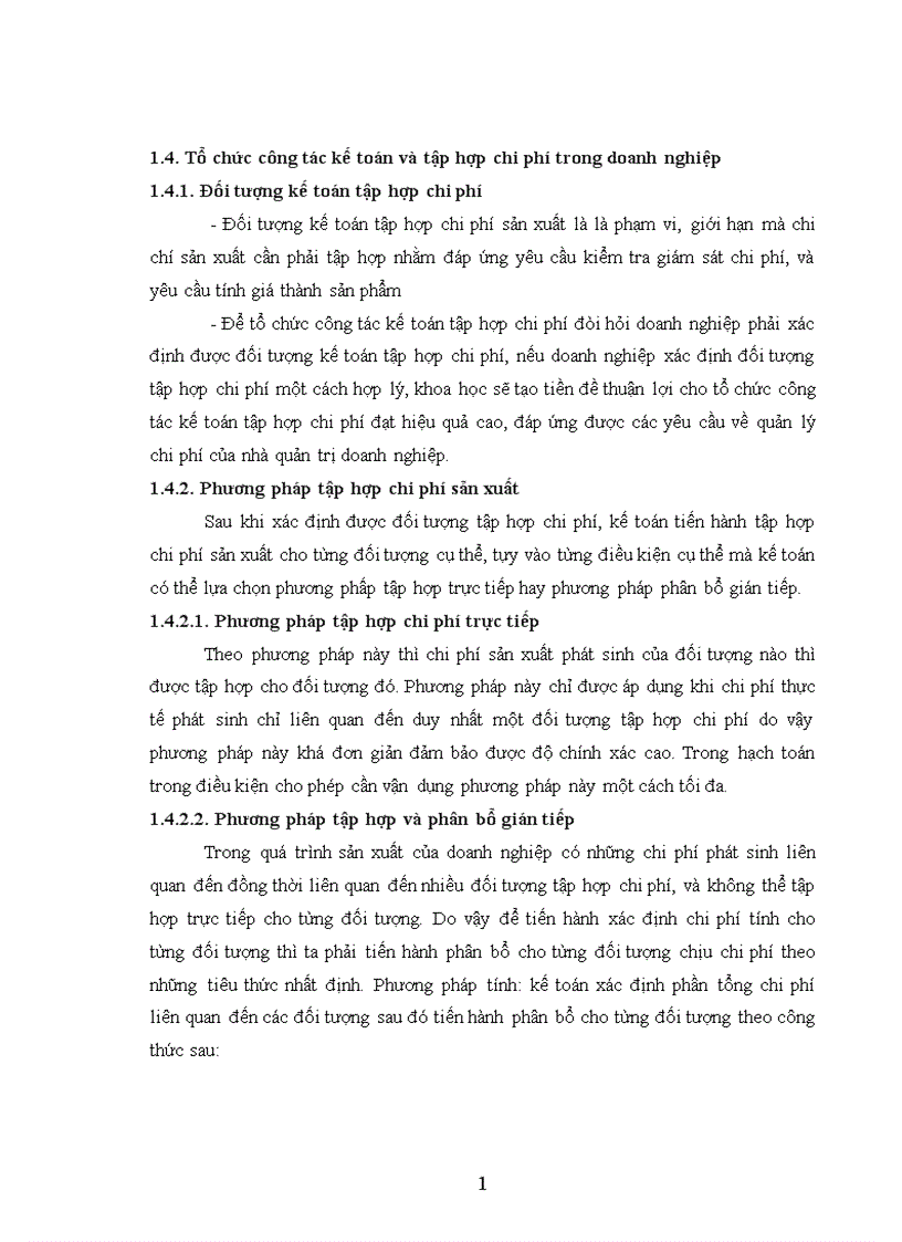 image for page Tổ chức công tác kế toán chi phí sản xuất và tính giá thành sản phẩm 1