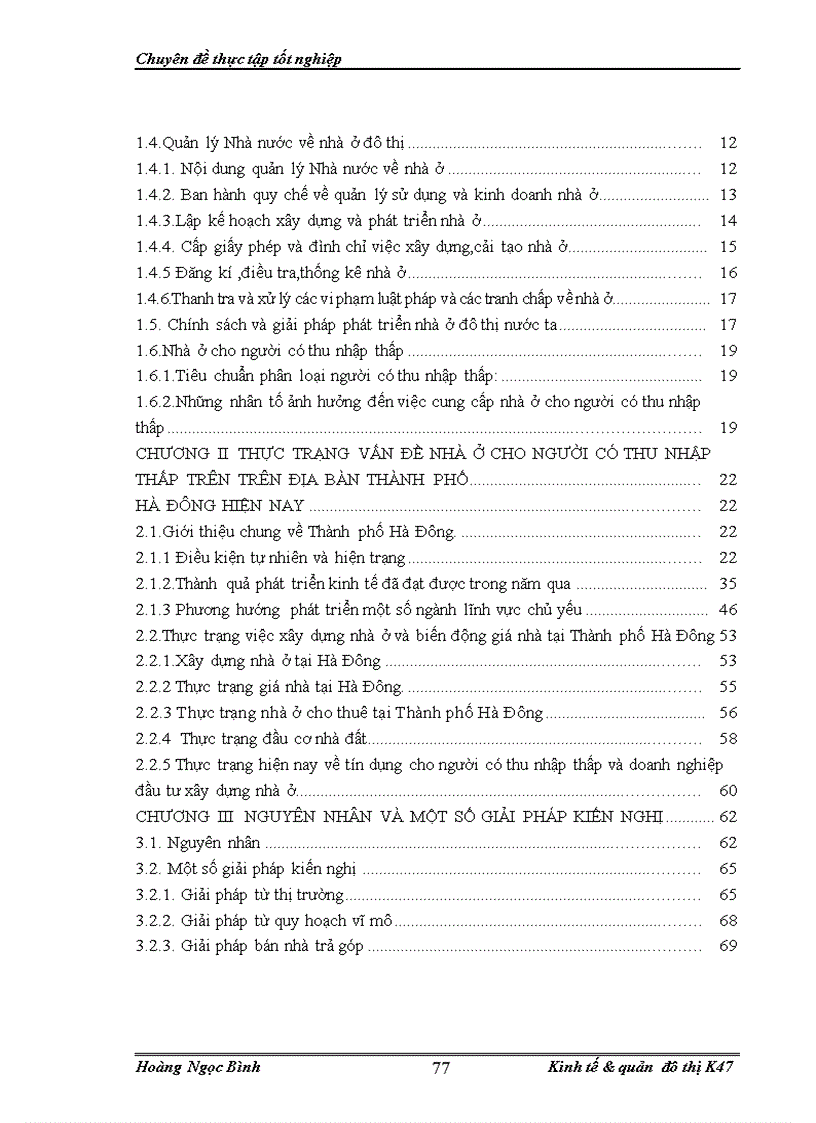 image for page Thực trạng và giải pháp cho vấn đề nhà ở cho người có thu nhập thấp trên địa bàn thành phố Hà Đông