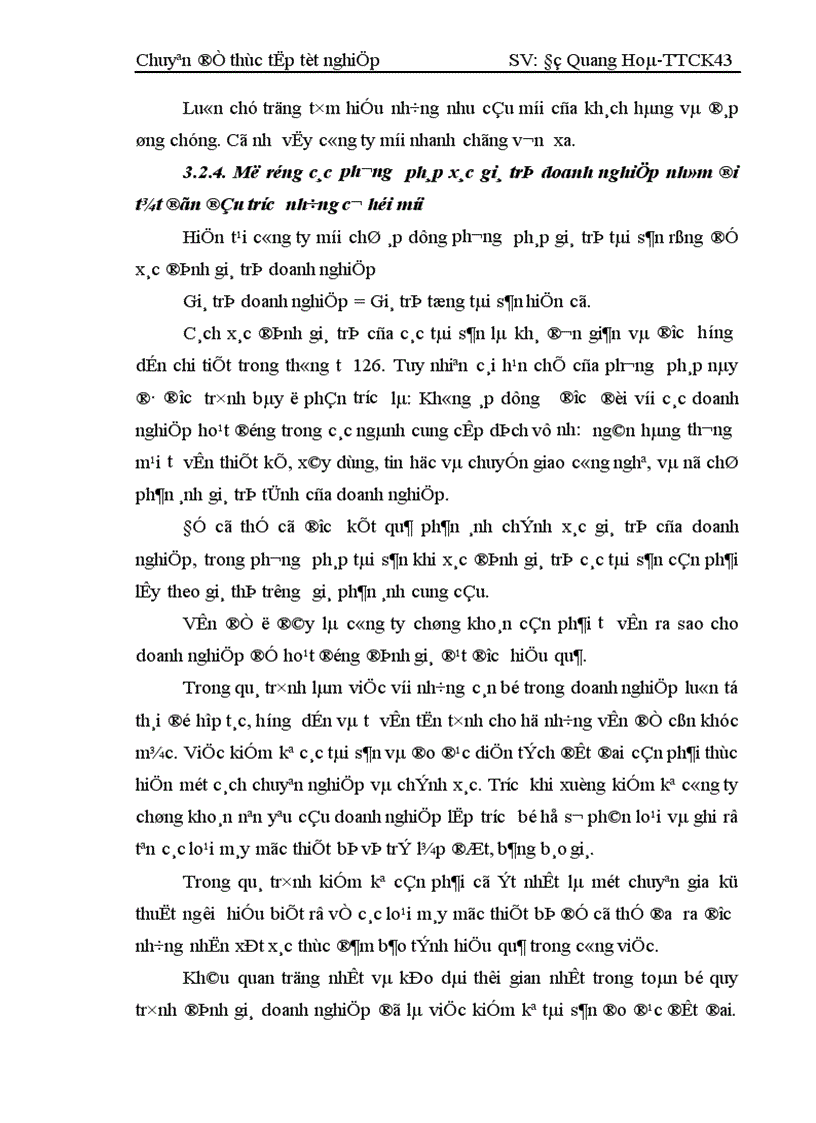 image for page Thực trạng tư vấn xác định giá trị doanh nghiệp tại công ty chứng khoán Mê Kông