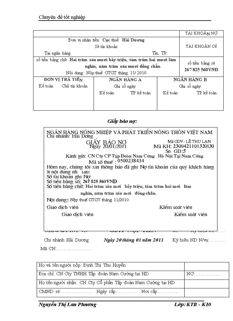 image for page Kế toán vốn bằng tiền và các nghiệp vụ thanh toán tại công ty cổ phần tập đoàn Nam Cường Hà Nội Chi nhánh Hải Dương 1