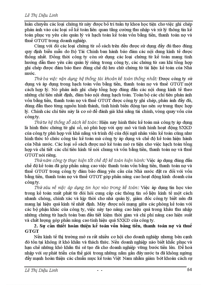 image for page Thực trạng công tác kế toán vốn bằng tiền thanh toán nợ và thuế gía trị gia tăng tại Công ty TNHH Xuất Nhập Khẩu và Thương Mại Hoà Phát 1