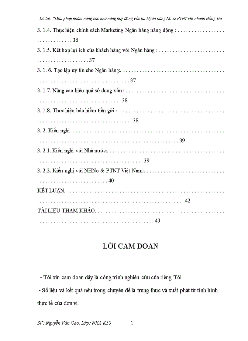 image for page Giải pháp nhằm nâng cao khả năng huy động vốn tại Ngân hàng No PTNT chi nhánh Đống Đa 1