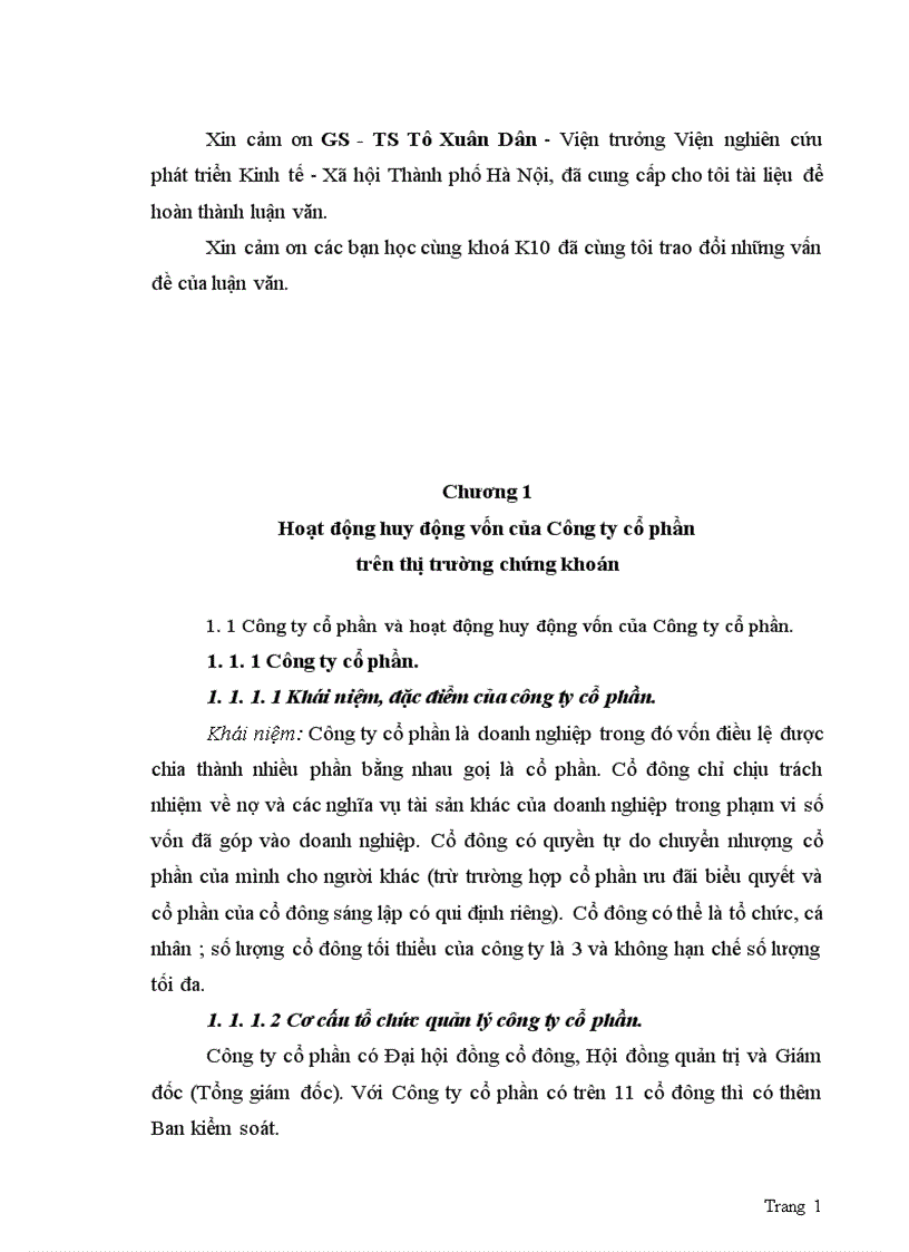 image for page Giải pháp tăng cường huy động vốn của CTCP trên TTCK Việt nam 1