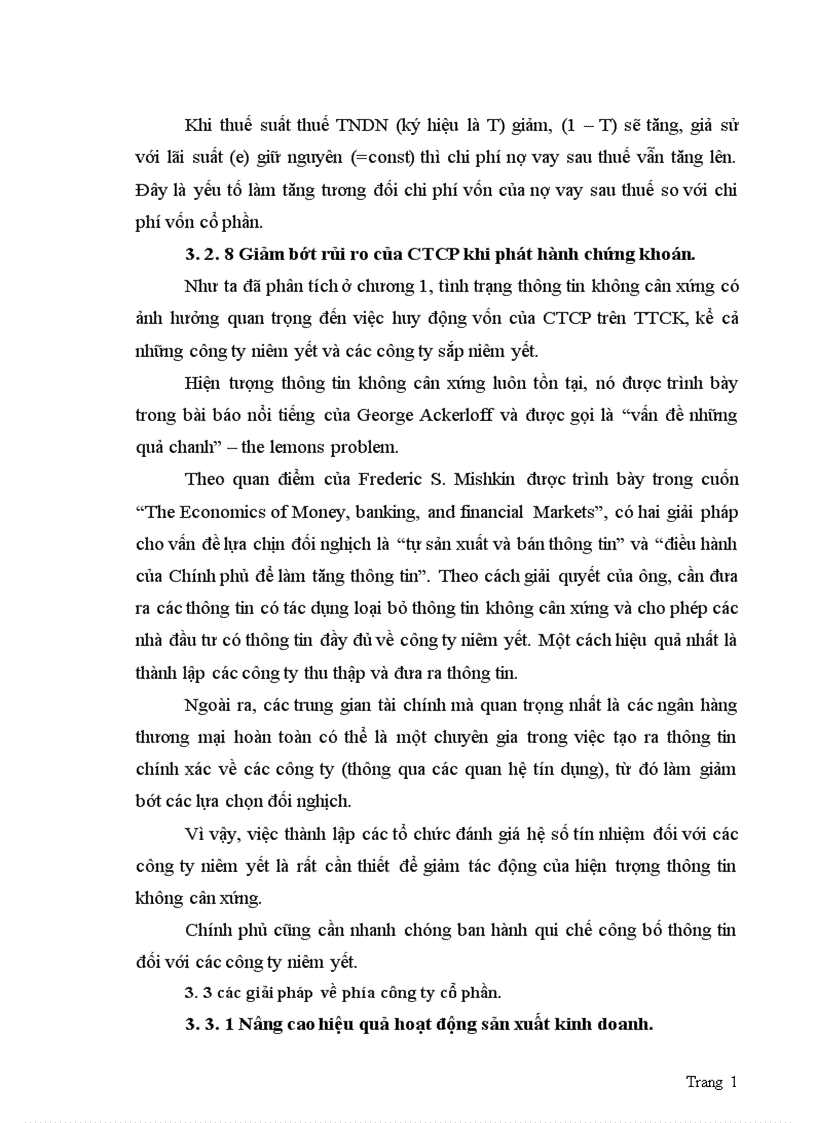 image for page Giải pháp tăng cường huy động vốn của CTCP trên TTCK Việt nam 1