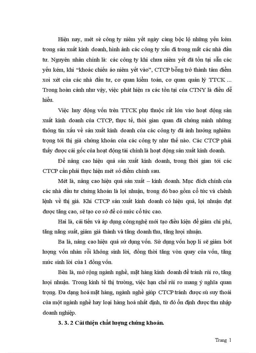 image for page Giải pháp tăng cường huy động vốn của CTCP trên TTCK Việt nam 1