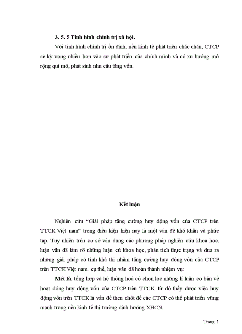 image for page Giải pháp tăng cường huy động vốn của CTCP trên TTCK Việt nam 1