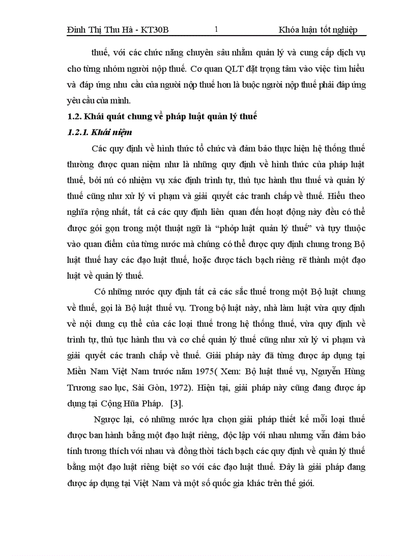 image for page Pháp luật quản lý thuế ở Việt Nam hiện nay Thực trạng và hướng hoàn thiện 1
