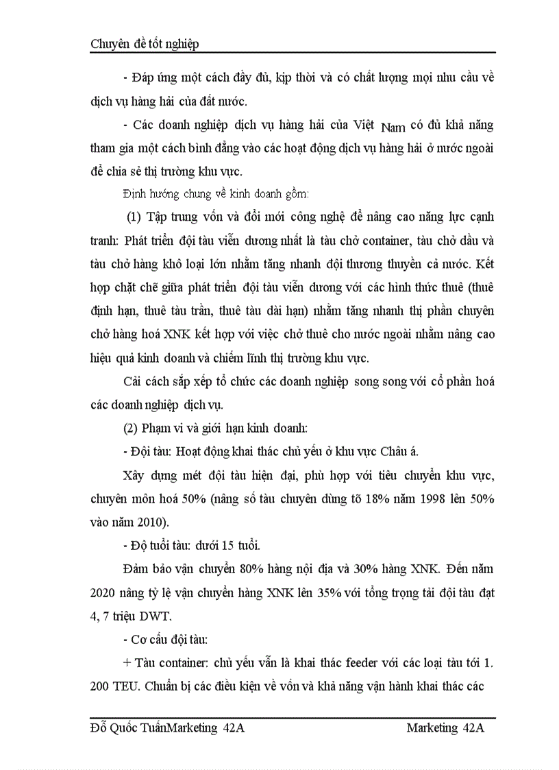 image for page Phân tích các cơ hội thị trường vận chuyển hàng khô hàng bách hóa đa năng bằng đường thủy nội địa của công ty vận tải thuỷ Bắc Nosco