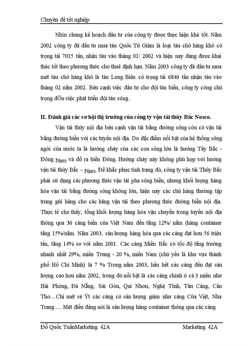 image for page Phân tích các cơ hội thị trường vận chuyển hàng khô hàng bách hóa đa năng bằng đường thủy nội địa của công ty vận tải thuỷ Bắc Nosco