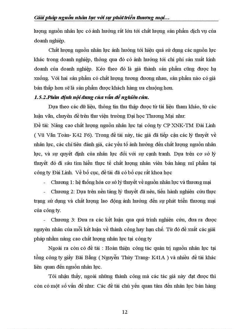 image for page Giải pháp nguồn nhân lực với sự phát triển thương mại