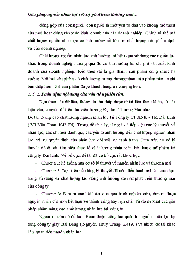 image for page Giải pháp nguồn nhân lực với sự phát triển thương mại