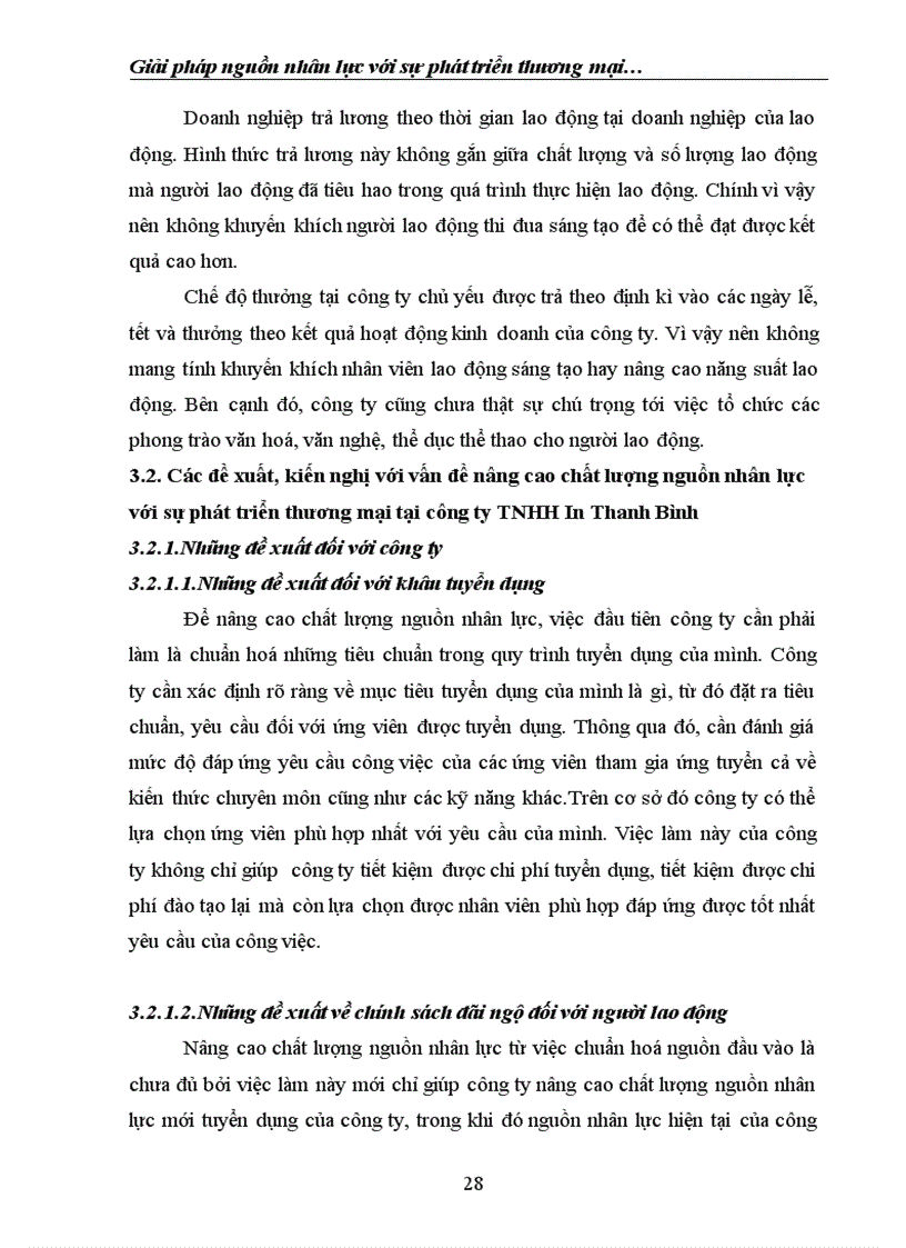 image for page Giải pháp nguồn nhân lực với sự phát triển thương mại