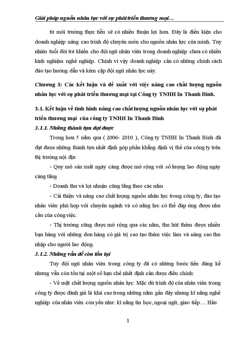 image for page Giải pháp nguồn nhân lực với sự phát triển thương mại