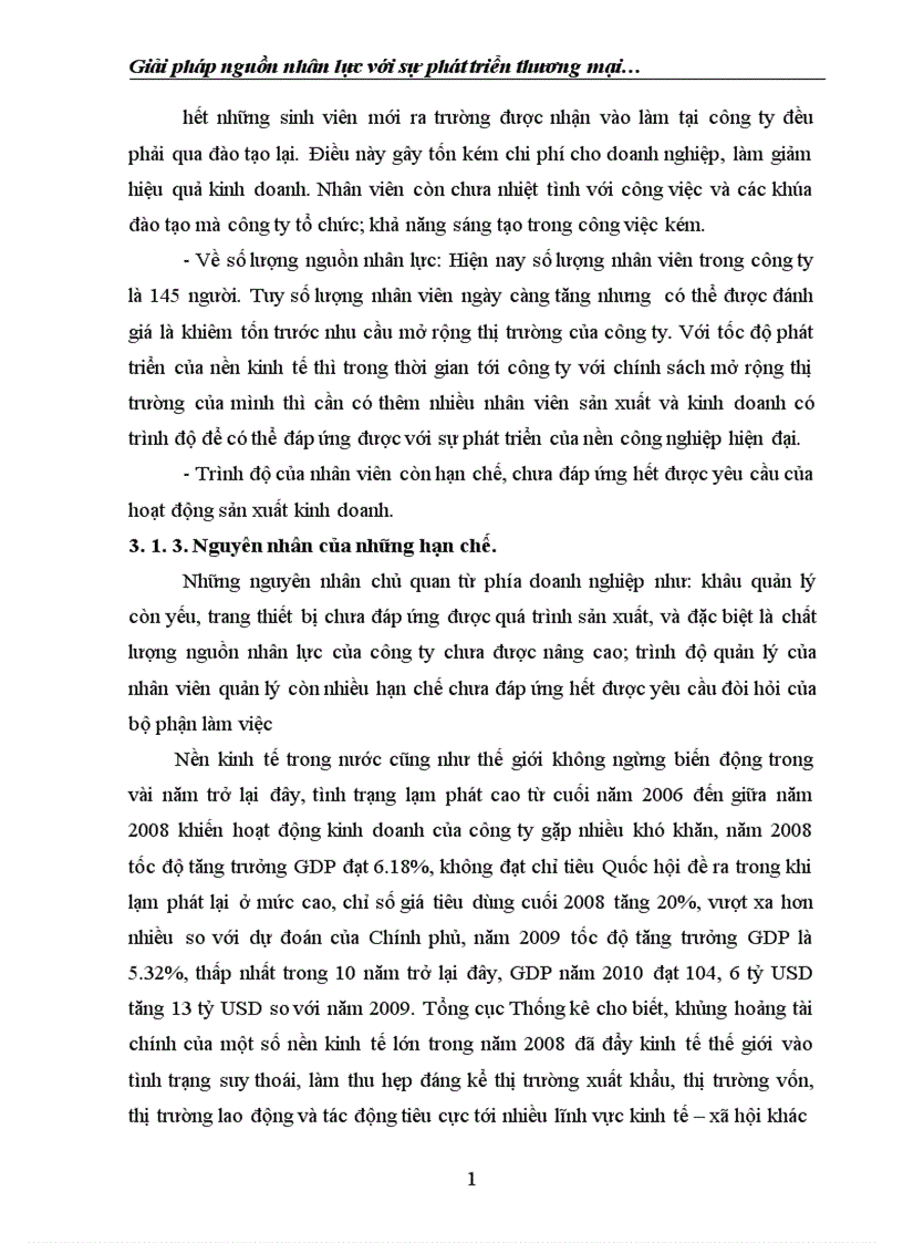 image for page Giải pháp nguồn nhân lực với sự phát triển thương mại