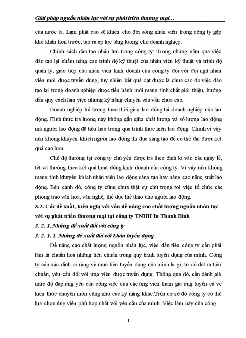 image for page Giải pháp nguồn nhân lực với sự phát triển thương mại