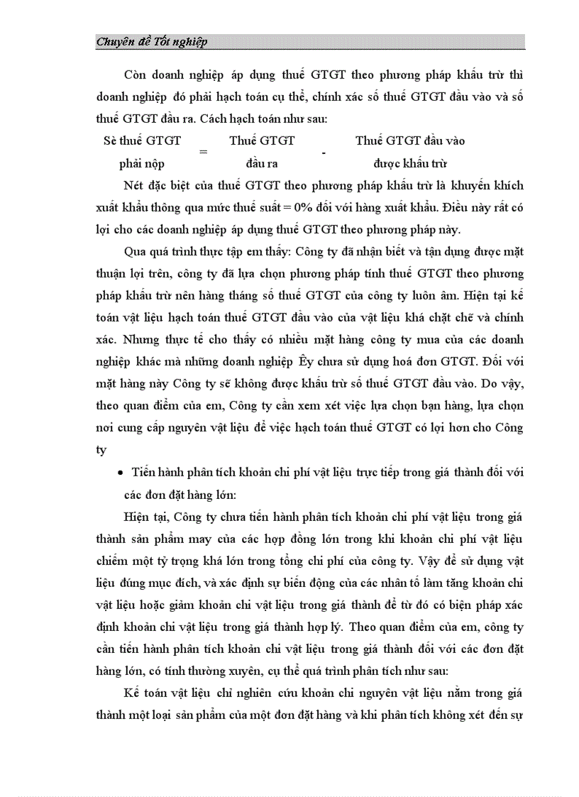 image for page Tổ chức công tác hạch toán nguyên vật liệu ở Công ty Cổ phần may Hồ Gươm 1