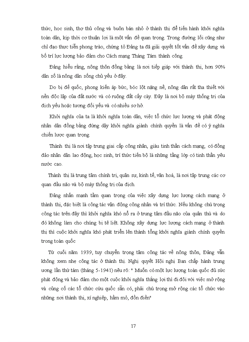 image for page Tiến trình nhận thức và phát triển đường lối Cách Mạng Việt Nam của Đảng thời kỳ 1930 1945