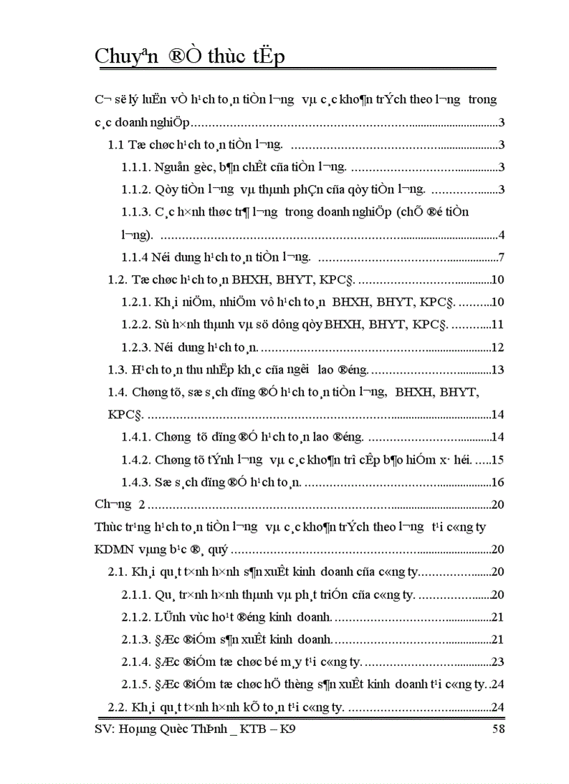 image for page Tiền lương và các khoản trích theo lương 1