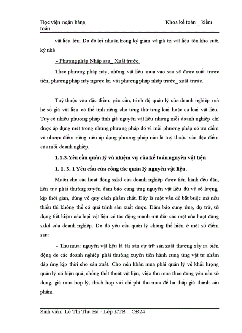 image for page Hoàn thiện công tác kế toán nguyên vật liệu tai công ty TNHH một thành viên bê tông TRANSMECO 1