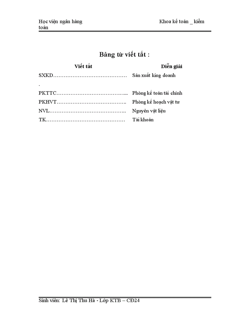 image for page Hoàn thiện công tác kế toán nguyên vật liệu tai công ty TNHH một thành viên bê tông TRANSMECO 1